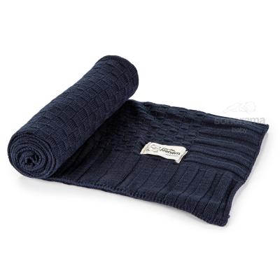 manta-tricot-classic-azul-marinho